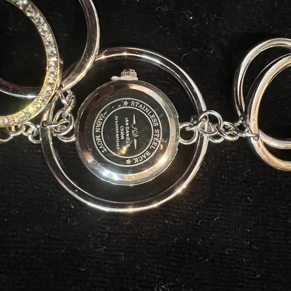 IAN DANIELS Bling Watch ( NEW Battery)NWOT - Picture 6 of 6